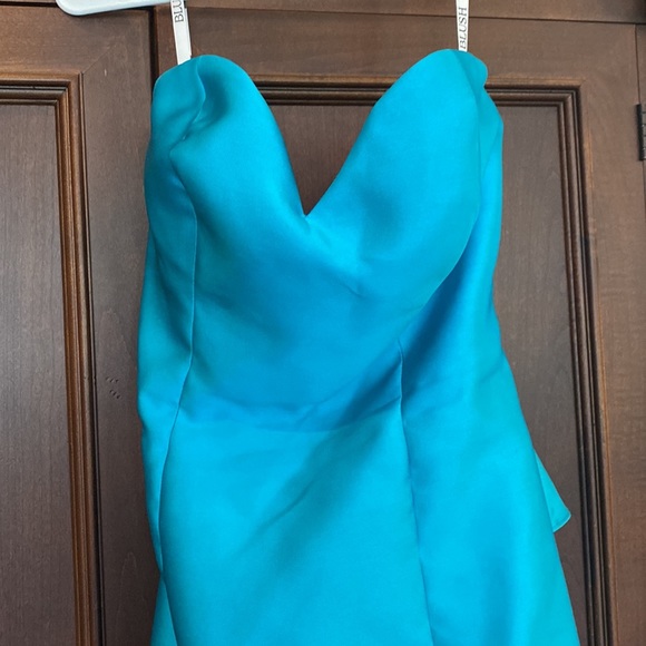 Blush brand teal green absolutely gorgeous strapless mermaid dress - Picture 4 of 4
